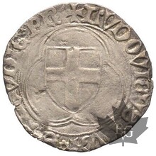 ITALIE-Ludovico 1440-1465-Doppio Bianco-TTB