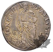 VATICAN-Paolo III 1534-1549-Ancona-TTB/SUP