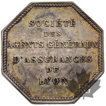 FRANCE-Jeton, Sté des agents généraux d&#039;assurances de Lyon-SUP