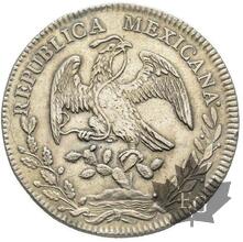 MEXICO-1836-8 REALES-Superbe