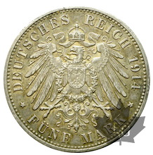 ALLEMAGNE-1914-4 MARK-Prusse-Superbe