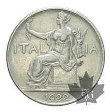 ITALIE-1922-BUONO DA 1 LIRA-Vittorio Emanuele III -Superbe