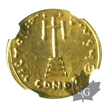 Byzantine-Solidus-Constantine IV-Syracuse-NGC MS