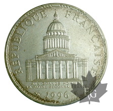FRANCE-1996-100 francs Panthéon-PCGS MS67