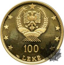 ALBANIE-1968-100 LEKE-PROOF