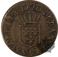 FRANCE-1770S-Liard à la vieille tête-LOUIS XVI-PCGS MS62BN