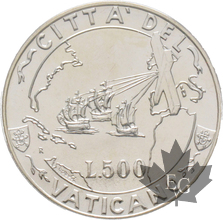 VATICAN-1992-500 LIRE-JOANNES PAVLVS II-FDC