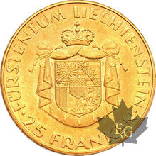 Liechtenstein-1961-25 FRANCS-Franz Josef II-PCGS MS67