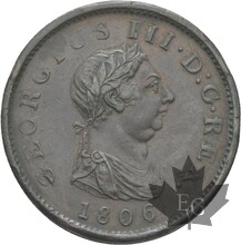 GRANDE BRETAGNE-1806-1 Penny-Superbe