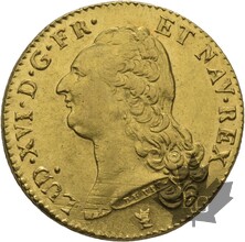 FRANCE-1786-2 LOUIS D&#039;OR-LOUIS XVI-FDC