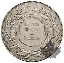 France-1900-Médaille, Conference interparlamentaire- Superbe