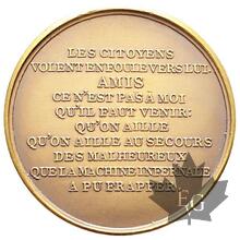 FRANCE-AN 9 (1800-01)-Médaille-SUP-FDC