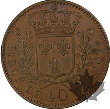 FRANCE-1815 A-Essai de 40 Francs-PCGS SP64BN