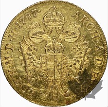 AUTRICHE-1787-Ducat en or-presque FDC