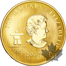 Canada-2007-300 Dollars - Elizabeth II Olympic-NGC PF70 U CAMEO