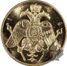 CHYPRE-1966-Sovereign-PCGS MS66