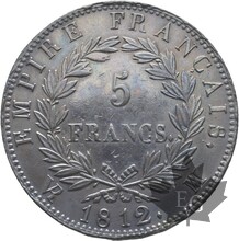 FRANCE-1812 D-5 FRANCS-NAPOLEON I-TTB-SUP