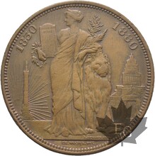 BELGIQUE-1880-LEOPOLD II-SUP-FDC