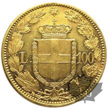 ITALIE-1882-100 LIRE-UMBERTO-Superbe- Très Rare