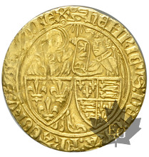 FRANCE-Henri VI d&#039;Angleterre (1422-1453)-Salut d&#039;or-TTB