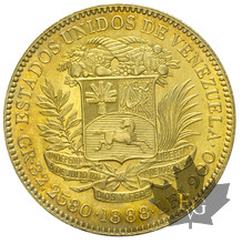 VENEZUELA-1888-100 Bolivares-Superbe