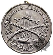 SUISSE-1866-Médaille Tir Cantonal-Génève-Superbe