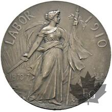 FRANCE-1910-Médaille en argent-Superbe