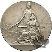 FRANCE-Médaille en argent-Commission des valeurs de douane-SUP