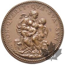 VATICAN-Médaille- Clemens XII 1730-1740-Superbe