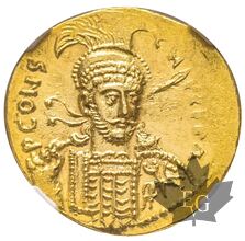 Byzantine-Solidus-Constantinus IV 668-685-NGC MS 4/5 - 5/5
