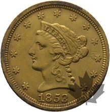 ETATS UNIS-1853-2 1/2 DOLLAR-TTB