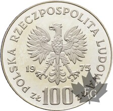 POLOGNE-1975-100 ZLOTYCH-HELENA MODRZEJEWSKA-PROOF