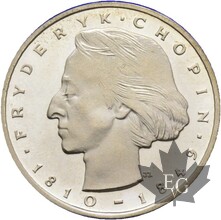 POLOGNE-1974-50 ZLOTYCH-FREDERIC CHOPIN 1810-1849-PROOF
