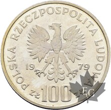 POLOGNE-1979-100 ZLOTYCH-HENRYK WIENIAWSKI-PROOF