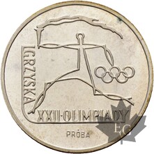 POLOGNE-1980-100 ZLOTYCH-IGRZYSKA XXII OLIMPIADY-PROOF