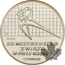 POLOGNE-1982-200 ZLOTYCH-XII MISTRZOSTWA SWIATA-PROOF