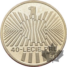 POLOGNE-1984-1000 ZLOTYCH- 40 LECIE PRL-PROOF