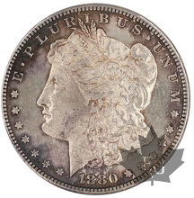 USA-1880S-1 Dollar Morgan, San Francisco-PCGS MS63