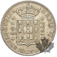 PORTUGAL-1835-400 REIS-FDC