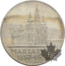 AUTRICHE-1957-25 SCHILLING- MARIAZELL-FDC