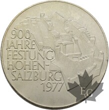AUTRICHE-1977-100 SCHILLING-FORTERESSE DE HOHENSALZBURG-FDC