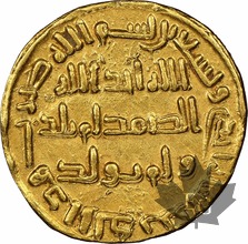 Dynastie Omeyyade-Umayyad Dinar-AH 91-NGC UNC DETAILS