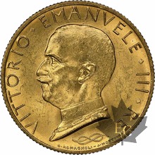 ITALIE-1931-100 LIRE-Vittorio Emanuele III-NGC MS63