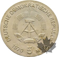 ALLEMAGNE-1970-5 MARK-WILHELM CONRAD ROENTGEN-FDC