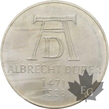 ALLEMAGNE-1971-5 MARK-ALBRECHT DUERER-FDC