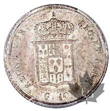 ITALIE-1836-10 Grana-Ferdinando II-PCGS MS63