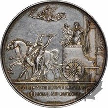 FRANCE-1814-Médaille en or-NGC UNC DETAILS