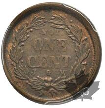 USA-1863-Patriotic token 1863 F 93/362 PCGS MS62 BN