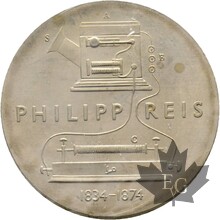 ALLEMAGNE-1974-5 MARK-PHILIPP REIS-FDC