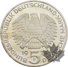 ALLEMAGNE-1974-5 MARK-CONSTITUTION-FDC
